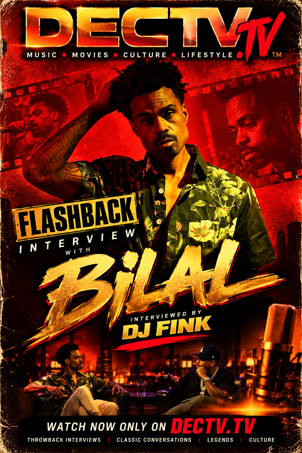 Bilal — Flashback Interview with DJ Fink