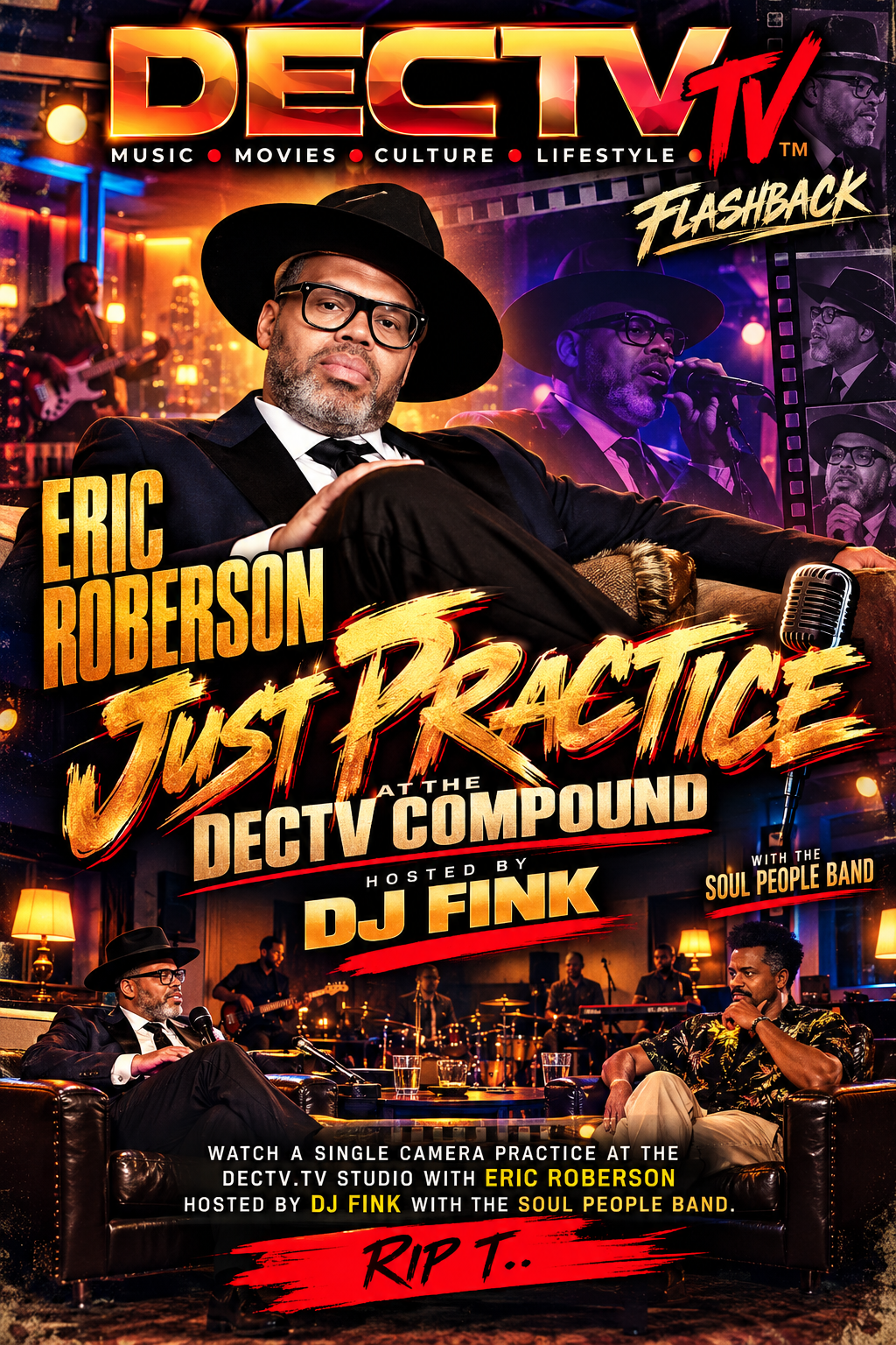 Eric Roberson — Practice Performance at the DECTV Compound