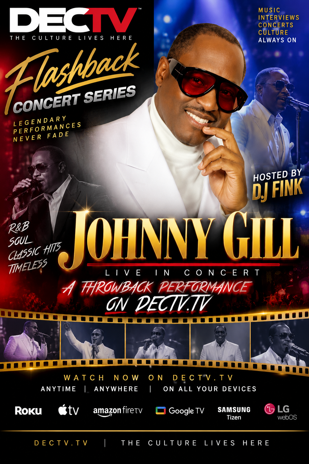Johnny Gill — Flashback Concert Series