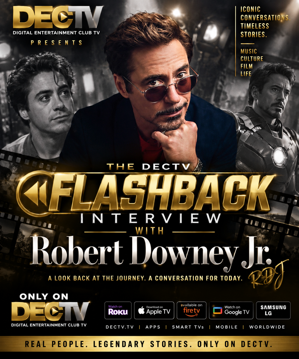 Robert Downey Jr. — Flashback Interview